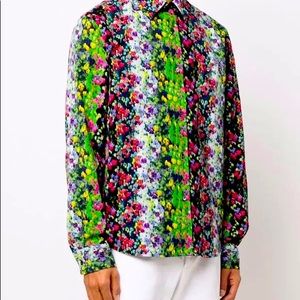 Kenzo Long-sleeved Floral Short size 39 15 1/4